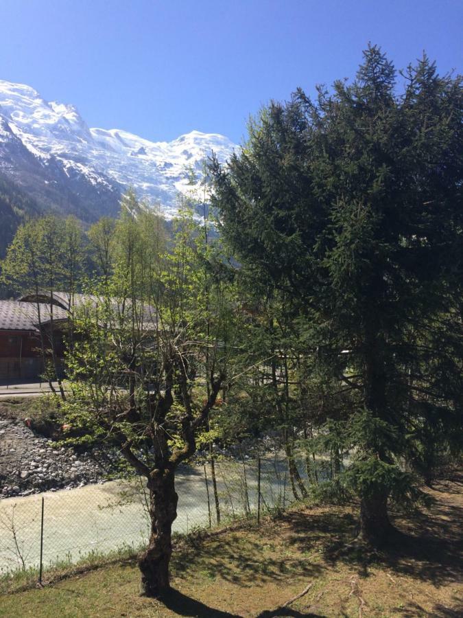 Studio Lumineux Avec Vue Sur Le Massif Du Mont-Blanc Chamonix Mont Blanc Exterior foto